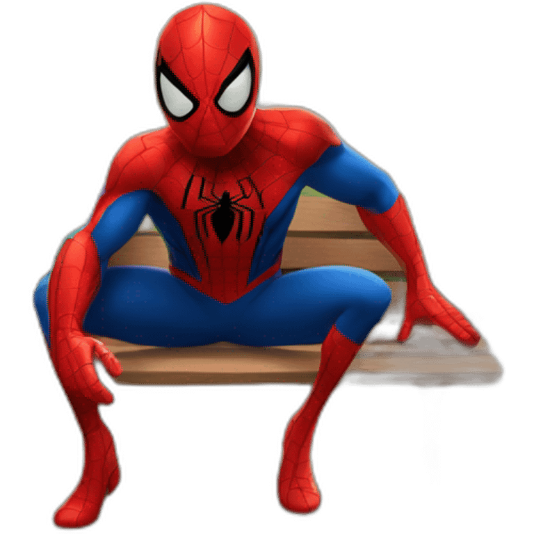 spiderman in the park emoji