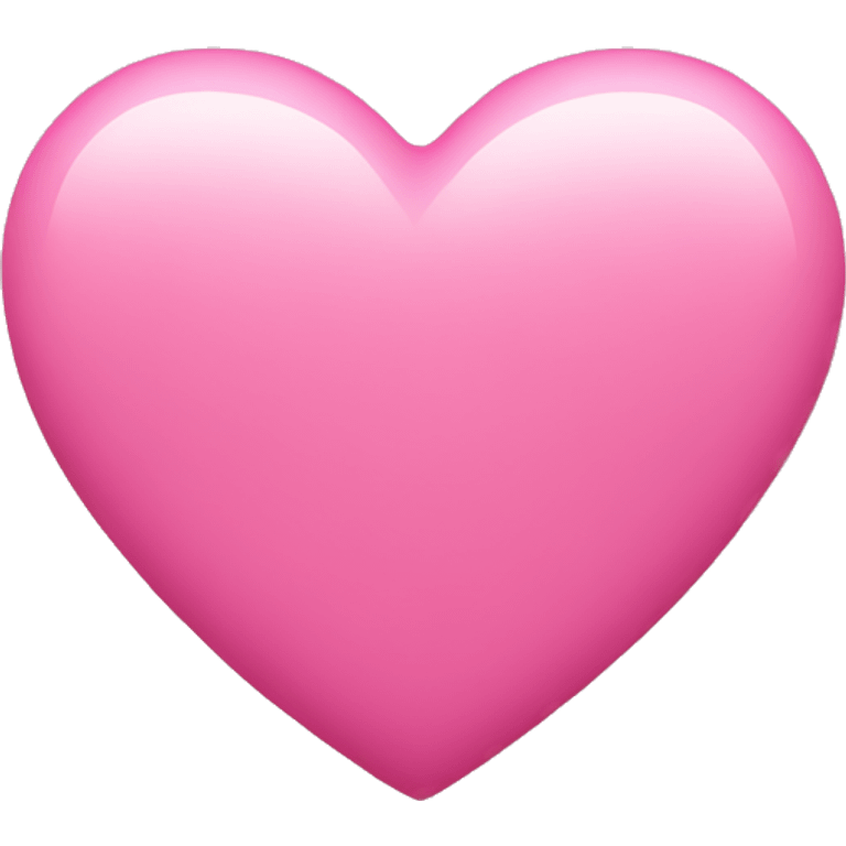 Pink heart  emoji