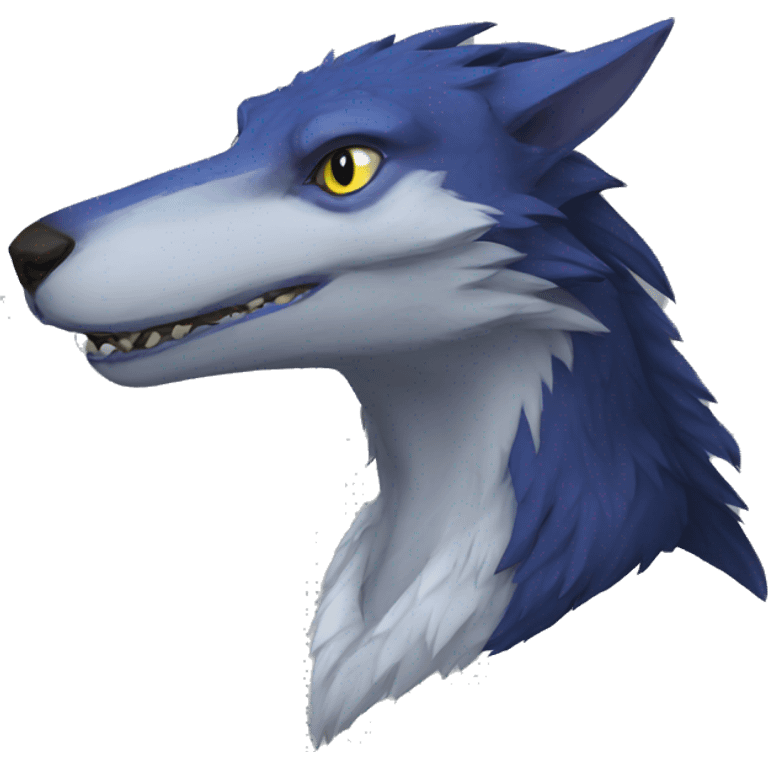 Sergal-raptor emoji