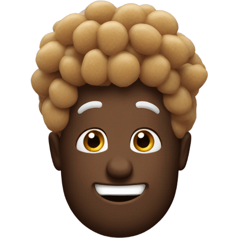 Brushy raisin emoji