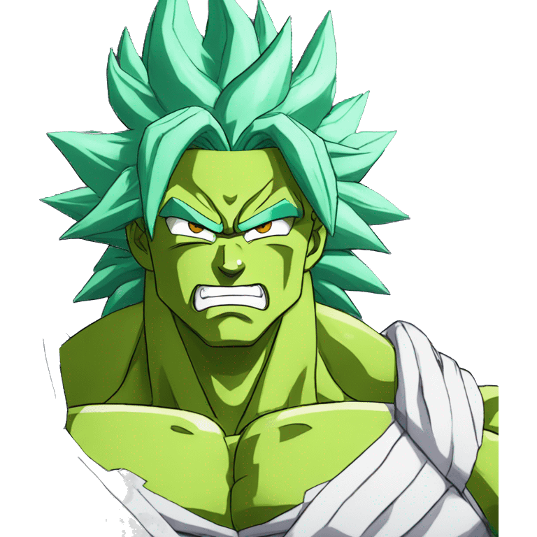 Broly dragon ball super  emoji