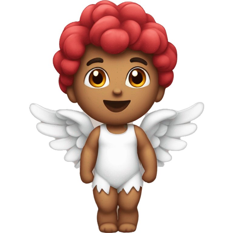 Cupid saying I love you emoji