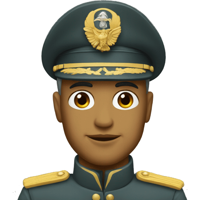 beautiful military general emoji