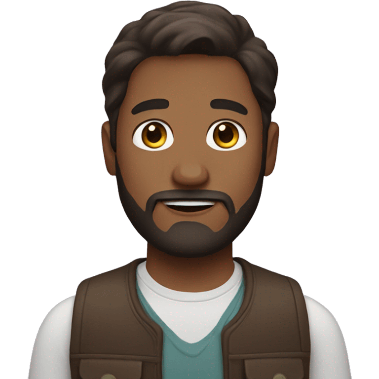 avatar for slack, man with beard and brown hair emoji