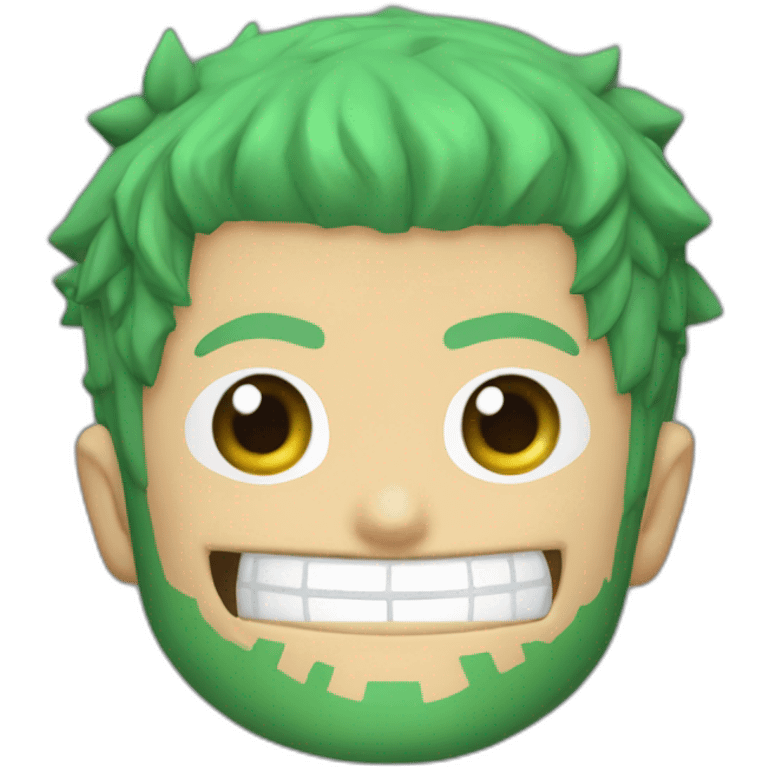 Roronoa Zoro one piece emoji