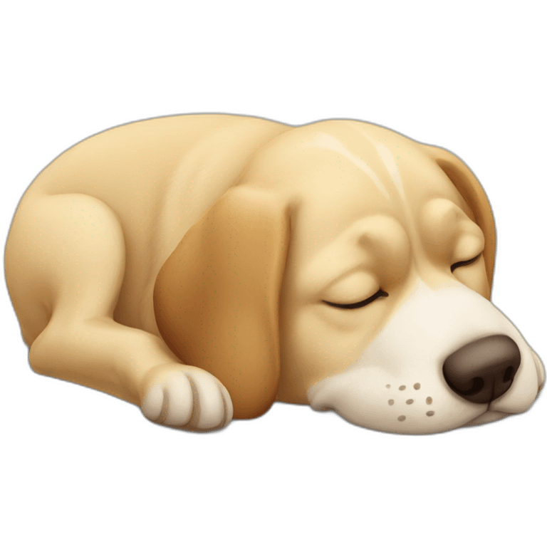 sleep-dog emoji