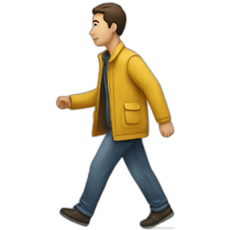 pedestrian  emoji