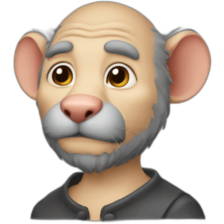 Rat barbe emoji