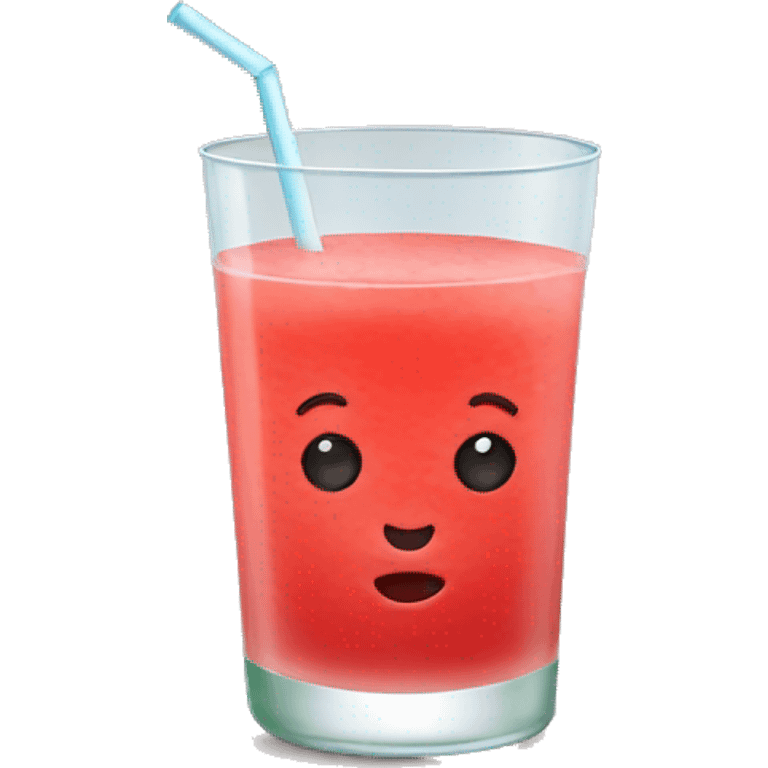 Watermelon juice emoji