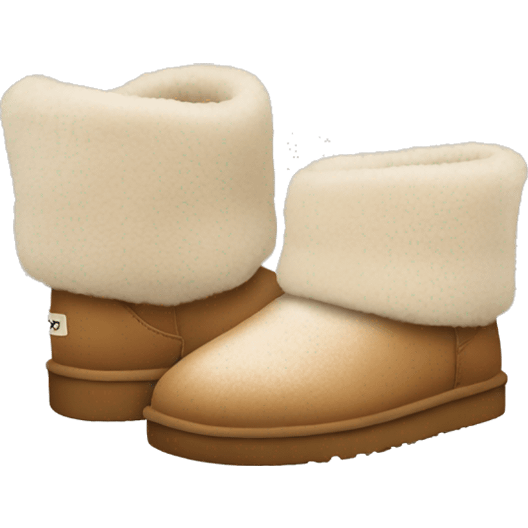 UGG slippers  emoji