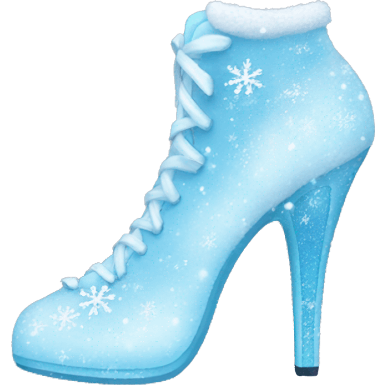 frozen elsa shoe emoji