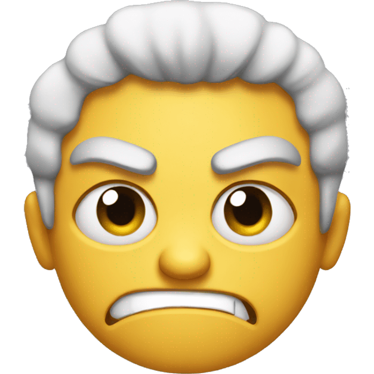 angry face emoji