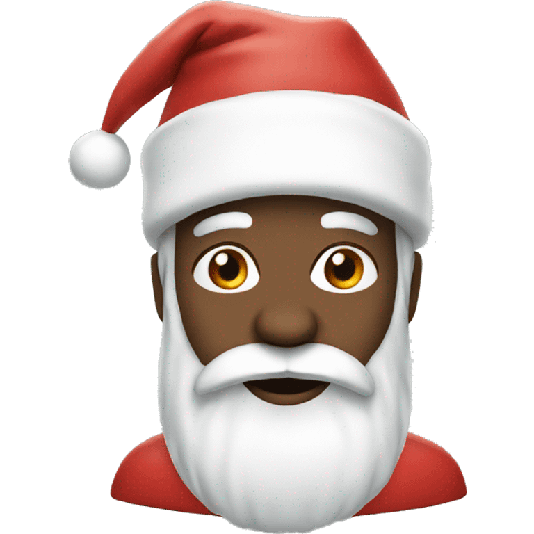 White Santa emoji