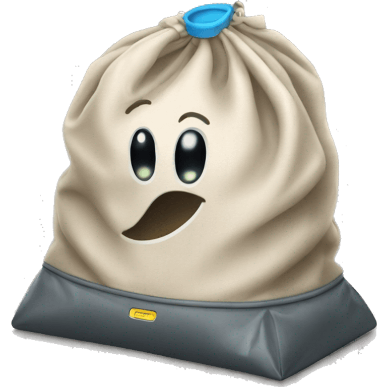 dust bag vacuum cleaner emoji