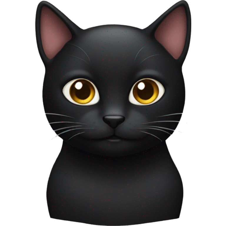 Black cat emoji