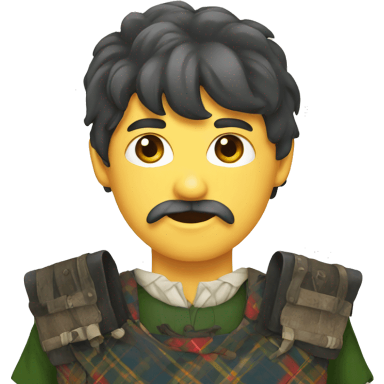 Scottish kilt emoji