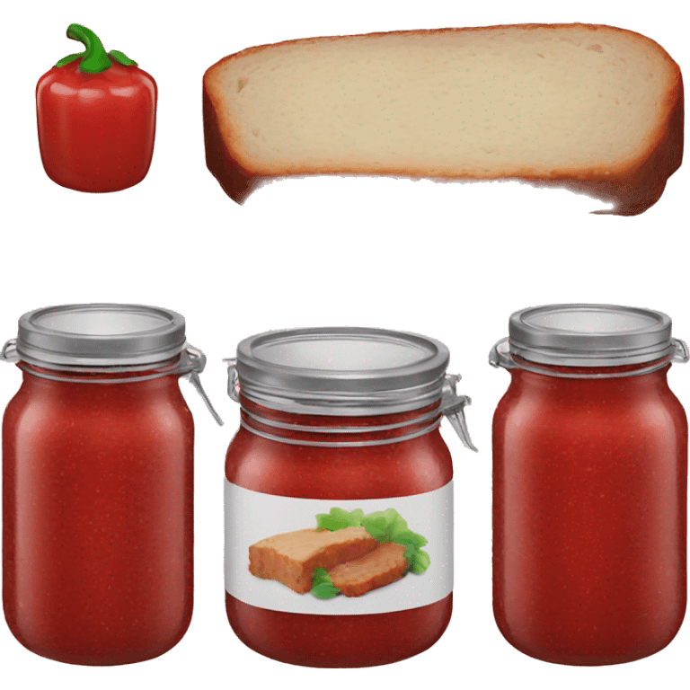 Canning Meatloaf jar emoji