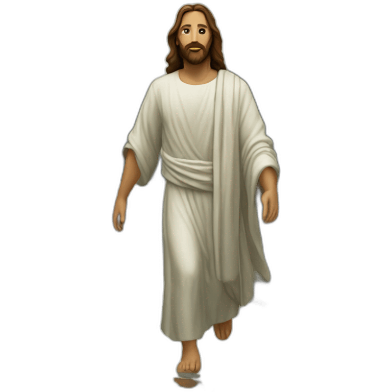 Jesus-walking-on-water emoji