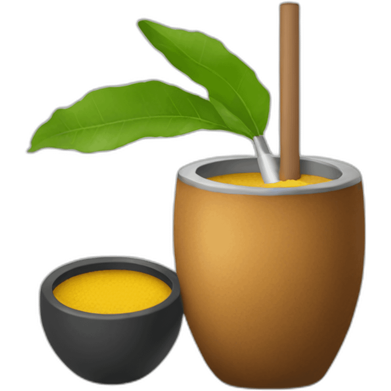 tomando mate argentino emoji