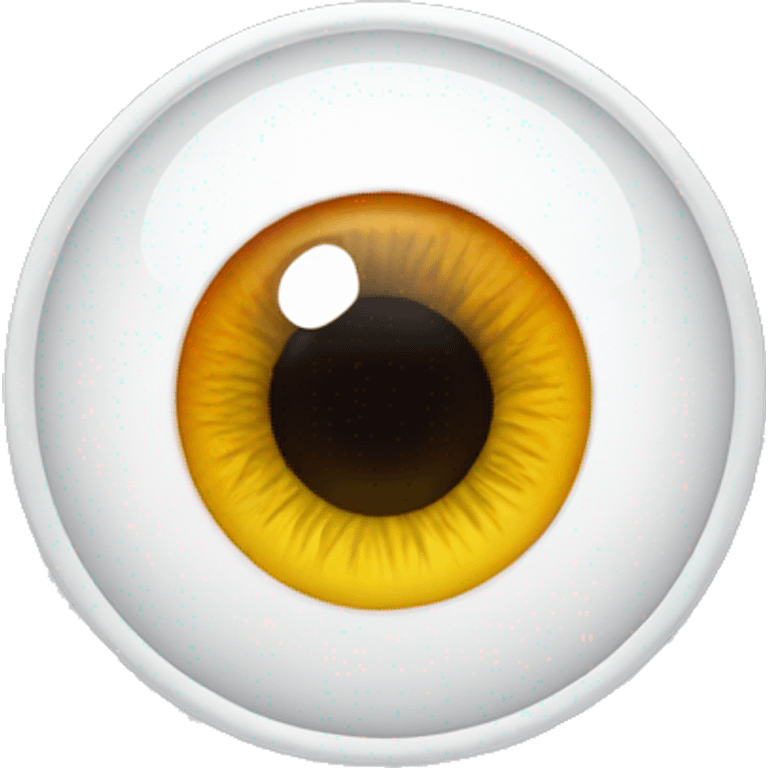 medical eye white patch emoji