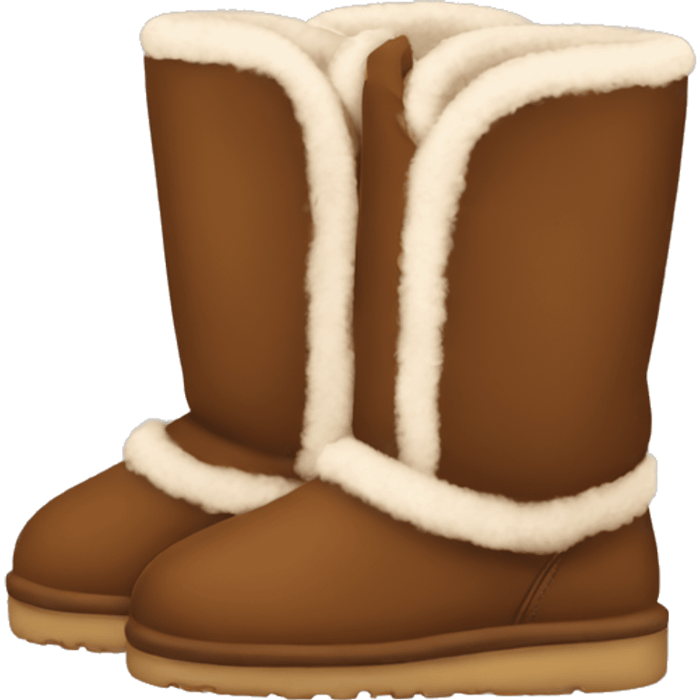 Brown Uggs  emoji