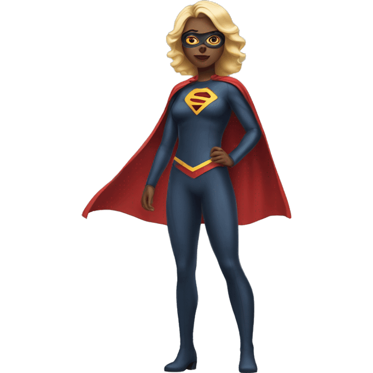 Superheld woman emoji