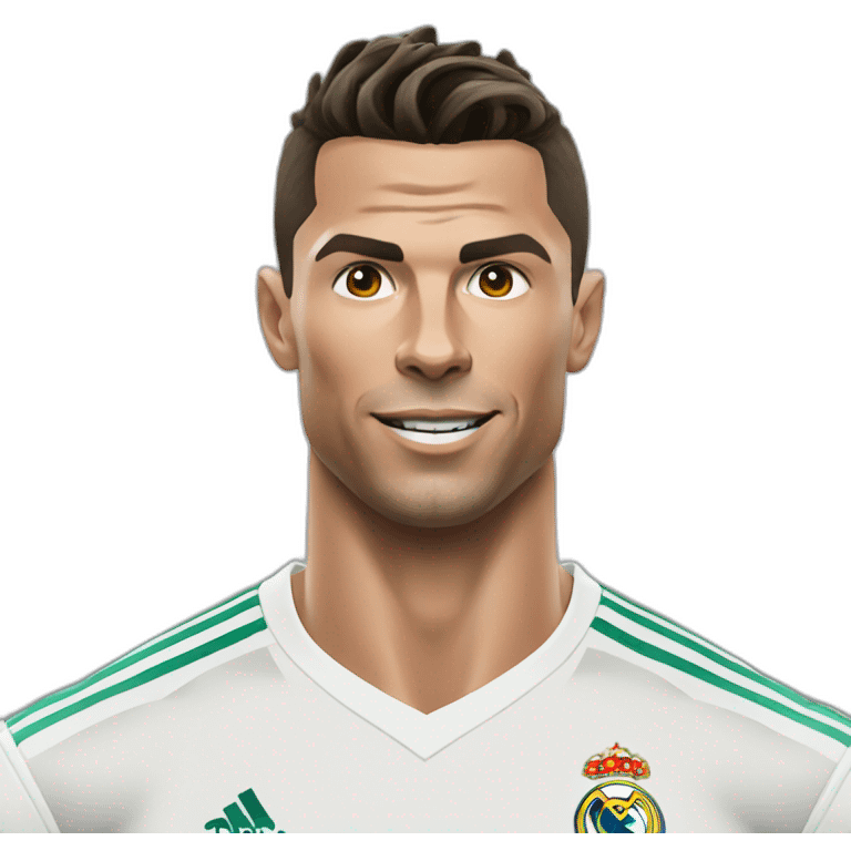 Cristiano Ronaldo but he is a goat emoji