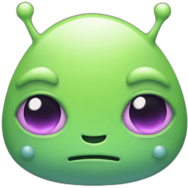 kawaii alien emoji