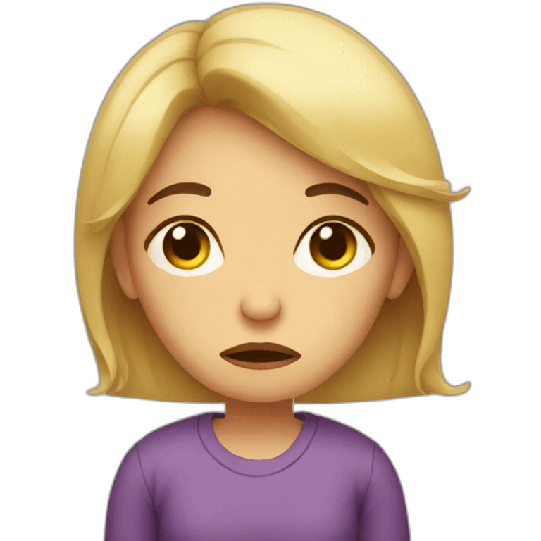 sad mum emoji