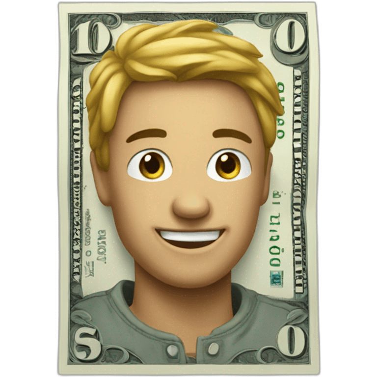 an emoji with the dollar amount of ten million emoji