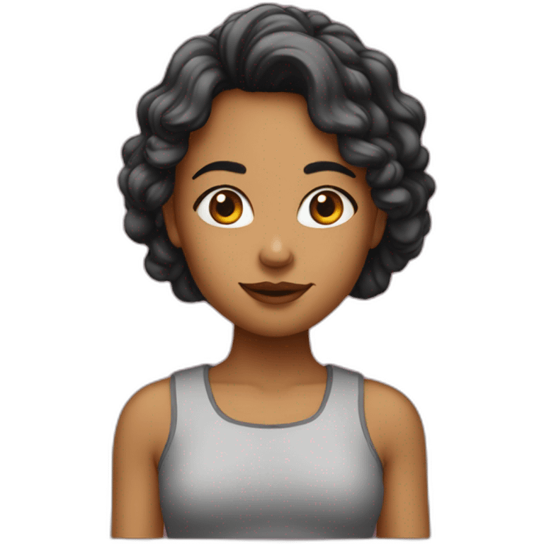 elgant girl emoji