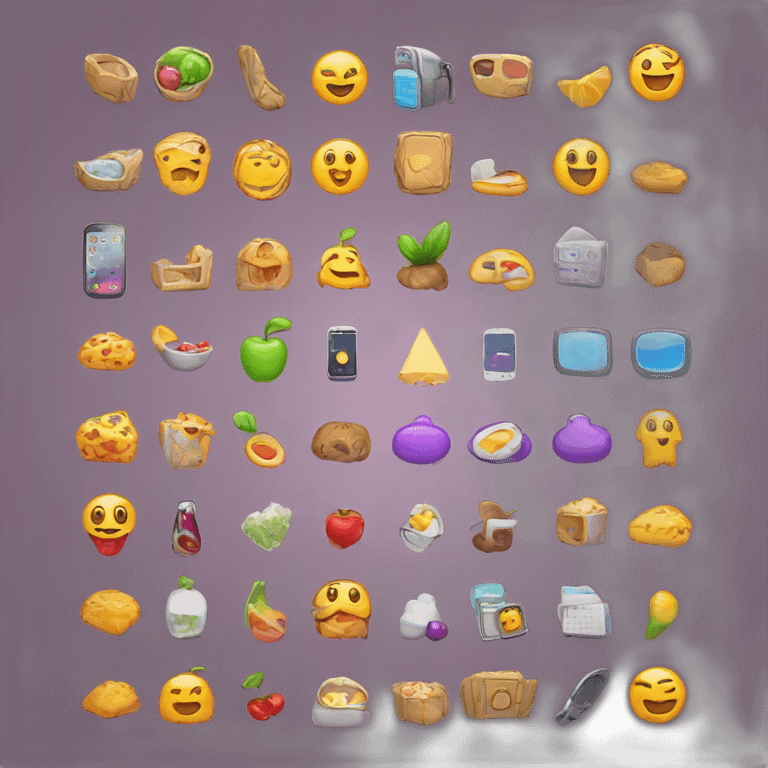 App icons emoji