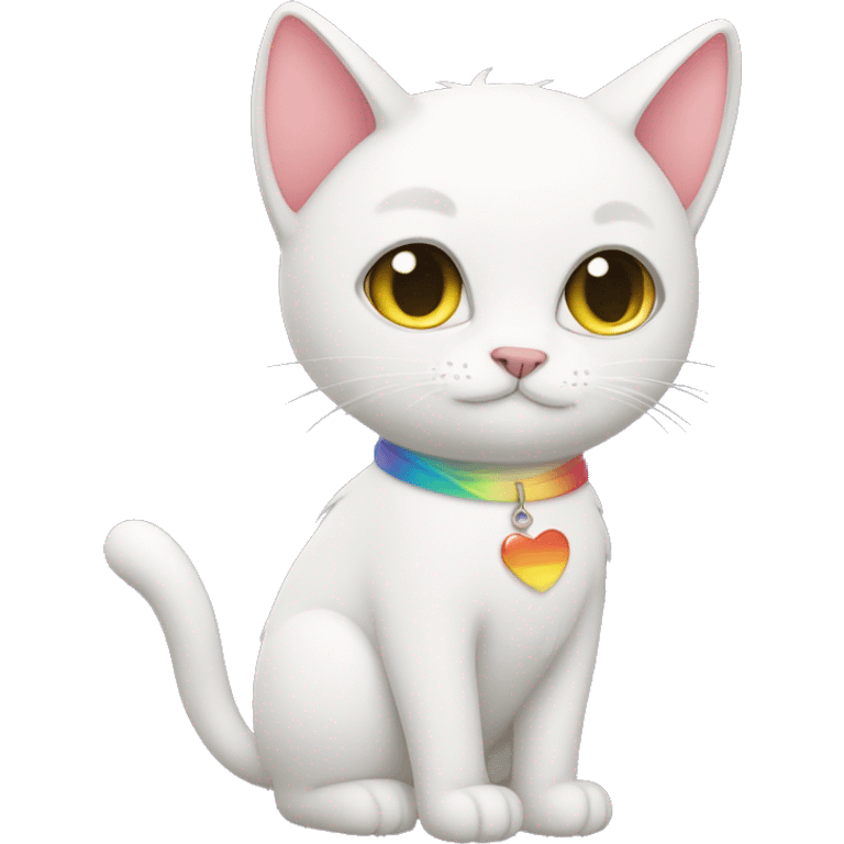 Gay cat  emoji