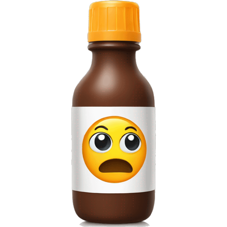 brown gel bottle emoji