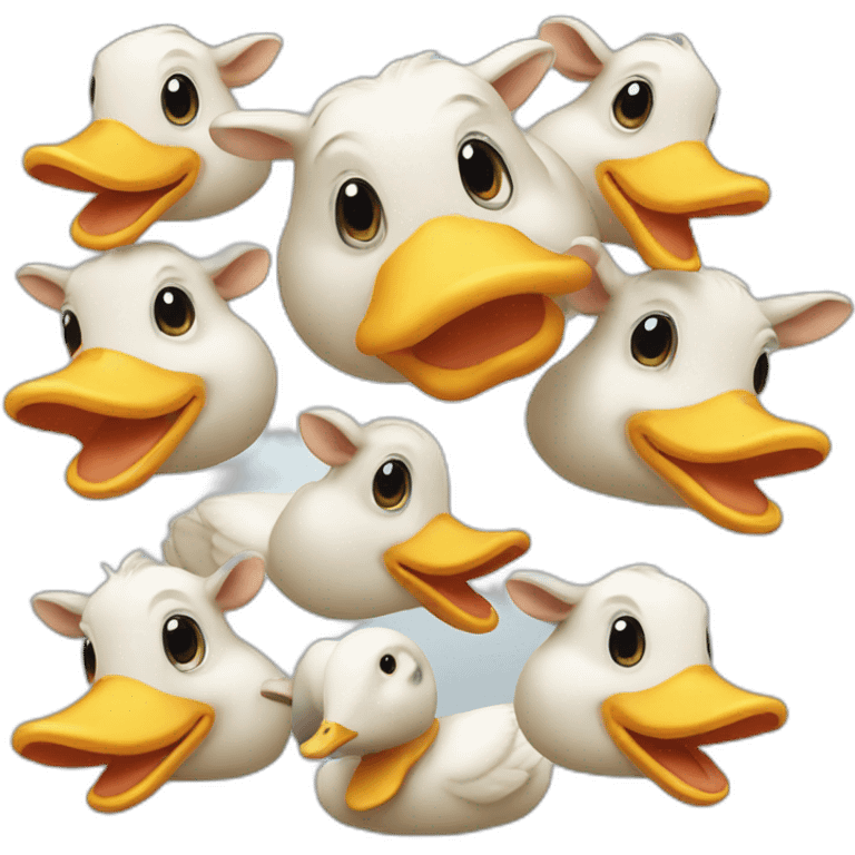 Duck Cow emoji