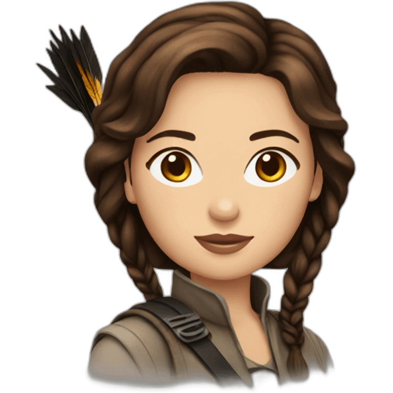 Katniss Everdeen emoji