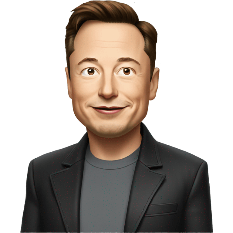 Elon Musk emoji