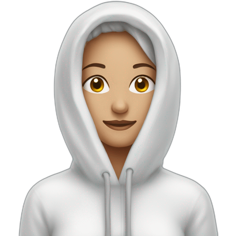 woman in sweatbath emoji