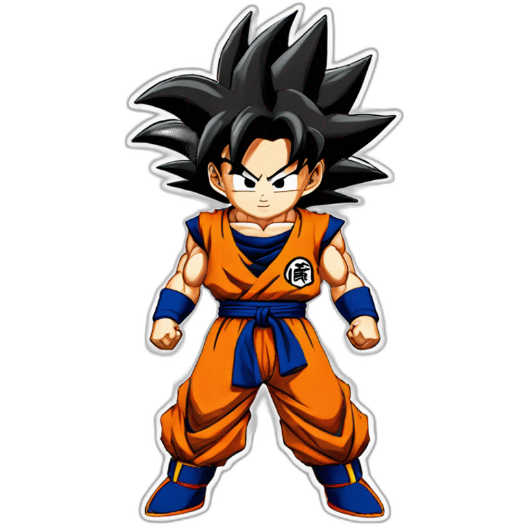 son goku saiyan 4 emoji