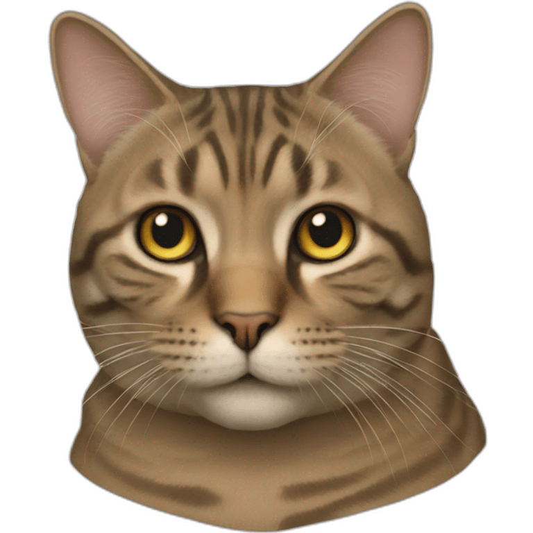 Une grosse chat emoji