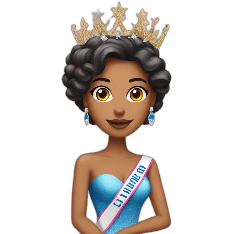 Miss universo colombia emoji