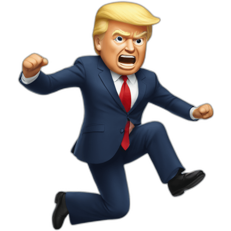 trump-getting-jumped emoji