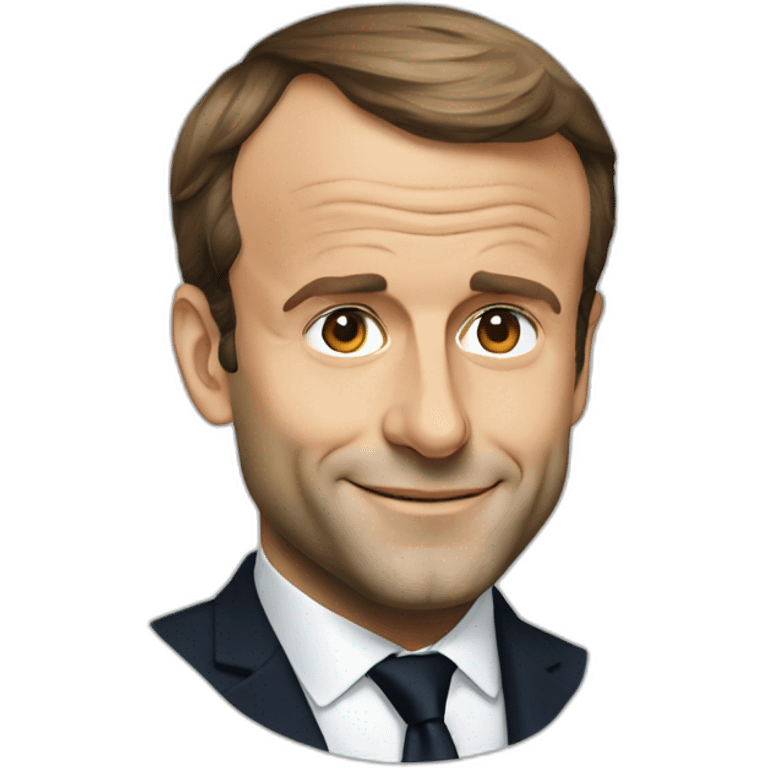 Emmanuel Macron emoji