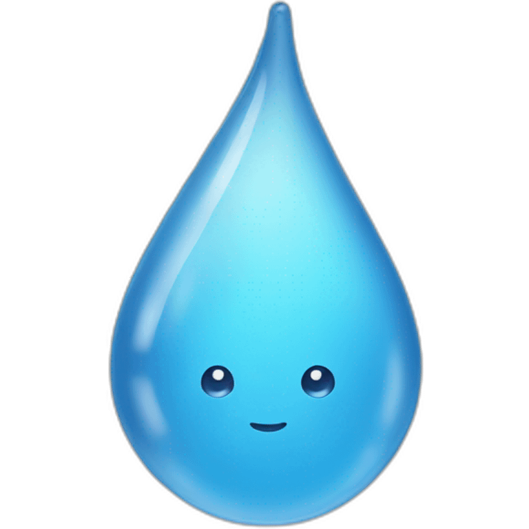 water-drop emoji