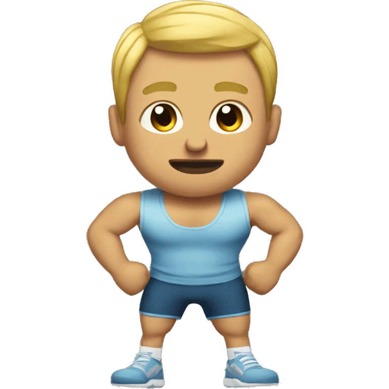 Gym bro emoji