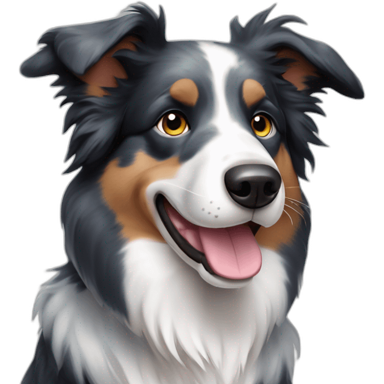 border collie blue merle emoji