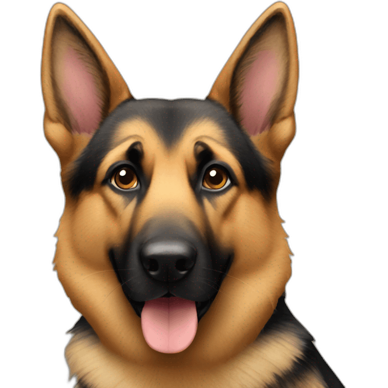 german shepard emoji