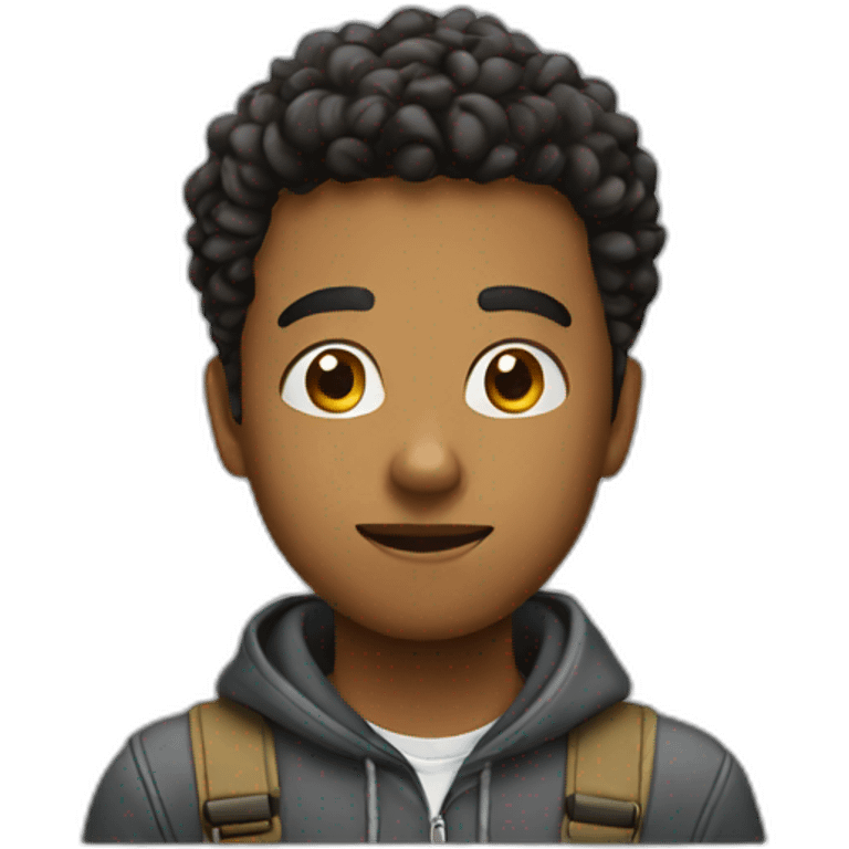 Young Man Curious emoji