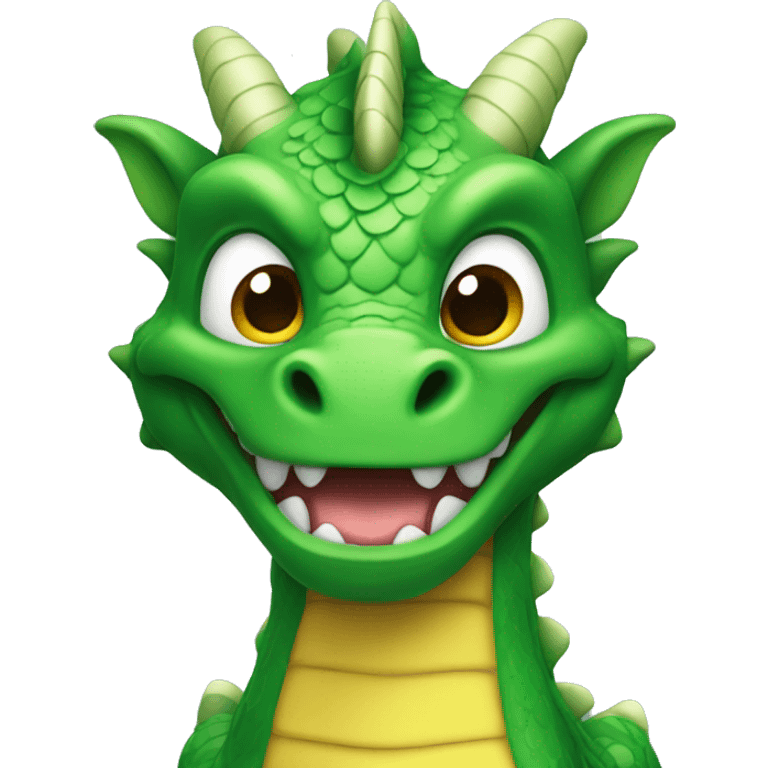 Green dragon emoji