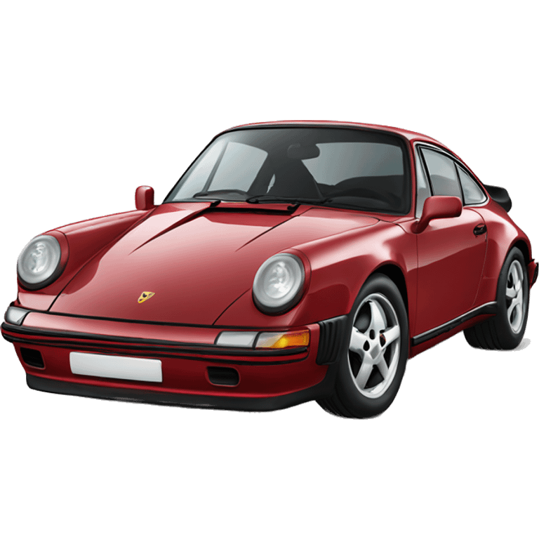 Red Porsche emoji